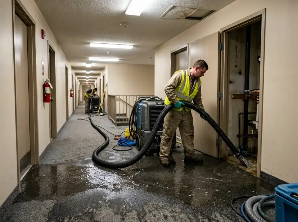 multi-unit-apartment-hallway-f-005 — frequently asked questions, Emergency Burst Pipe Water Extraction & Removal in Horse Pa…